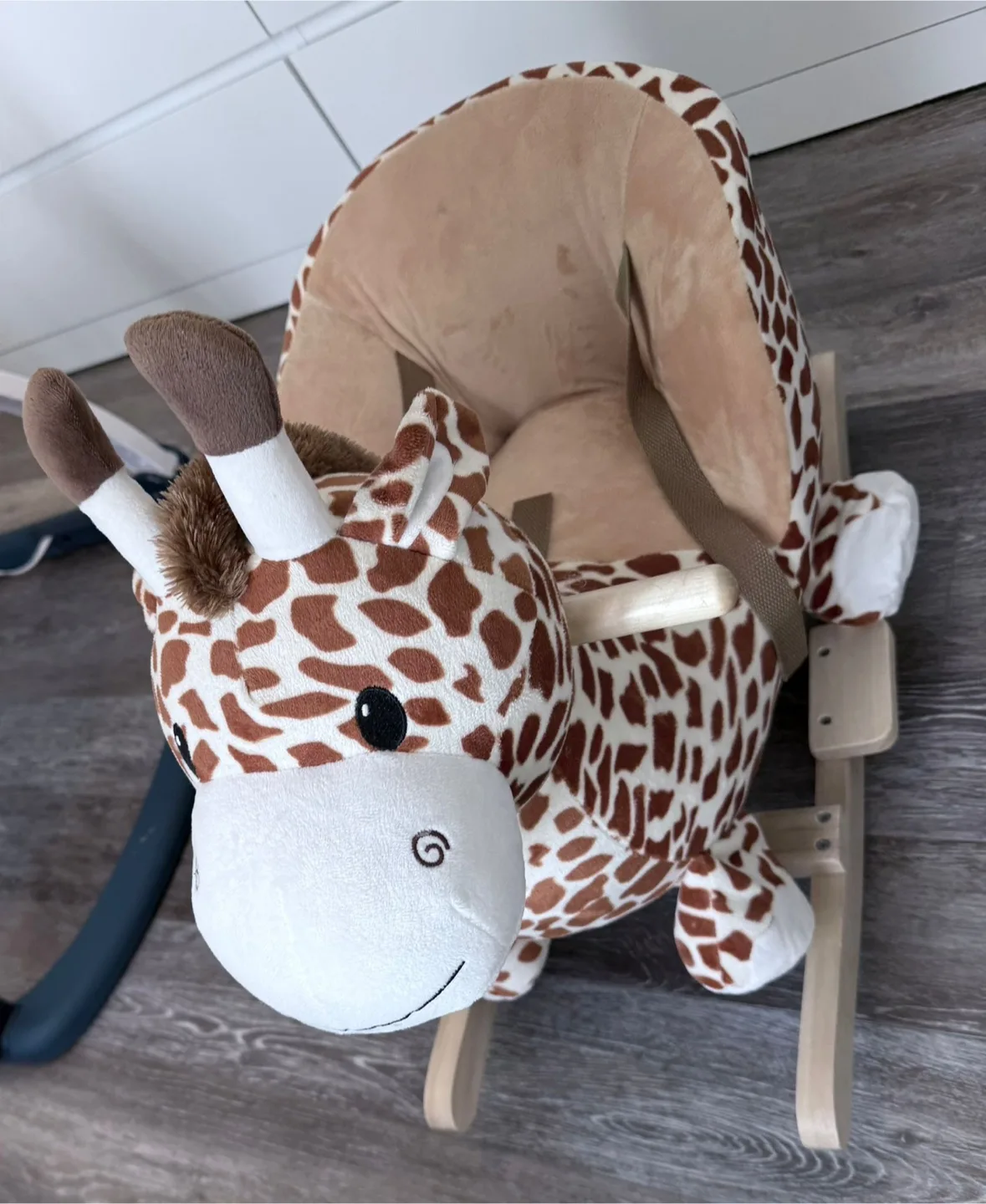 Giraffe Plush Rocking Chair thumbnail