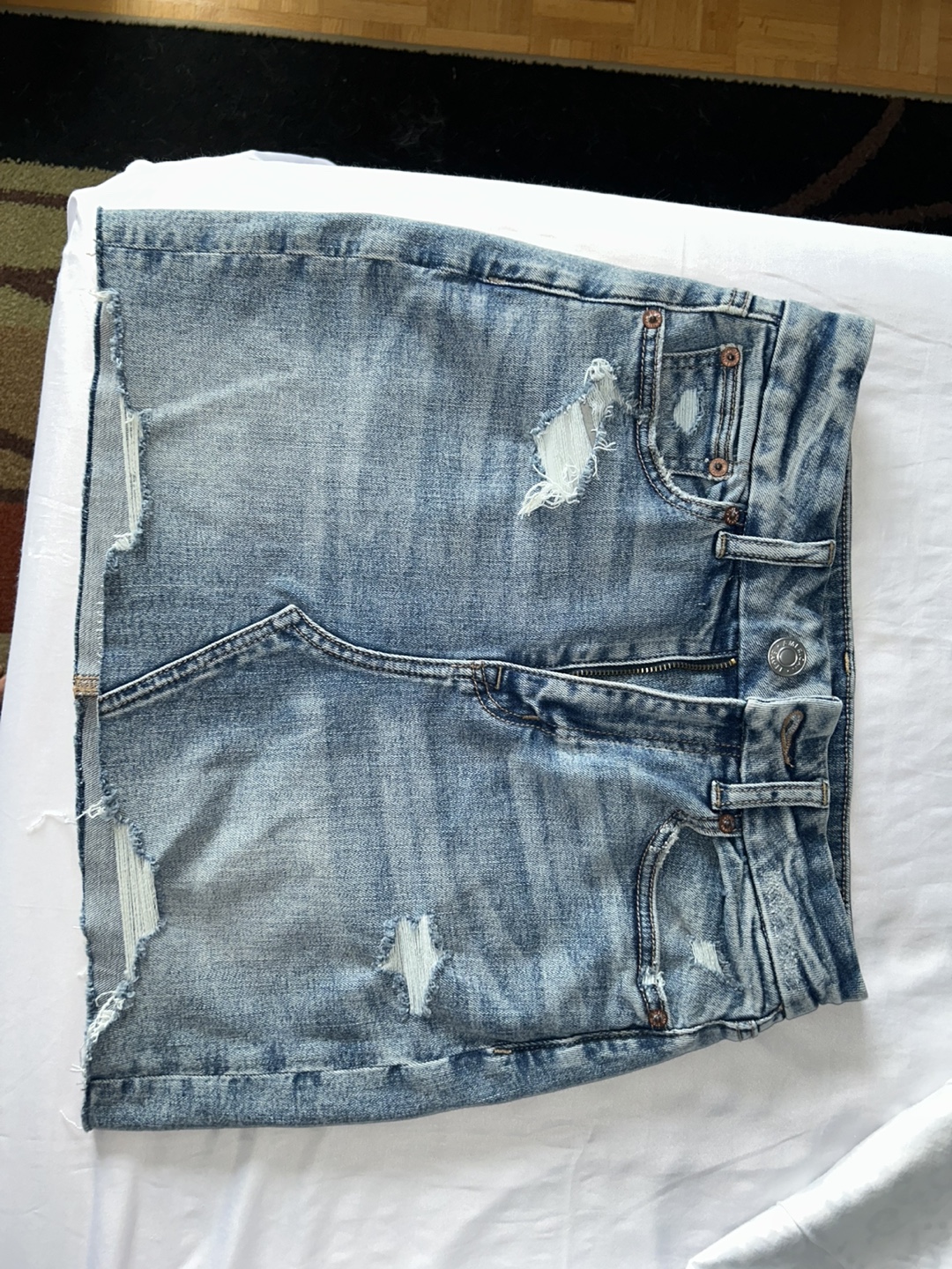 American Eagle Denim Mini Skirt - Size 2