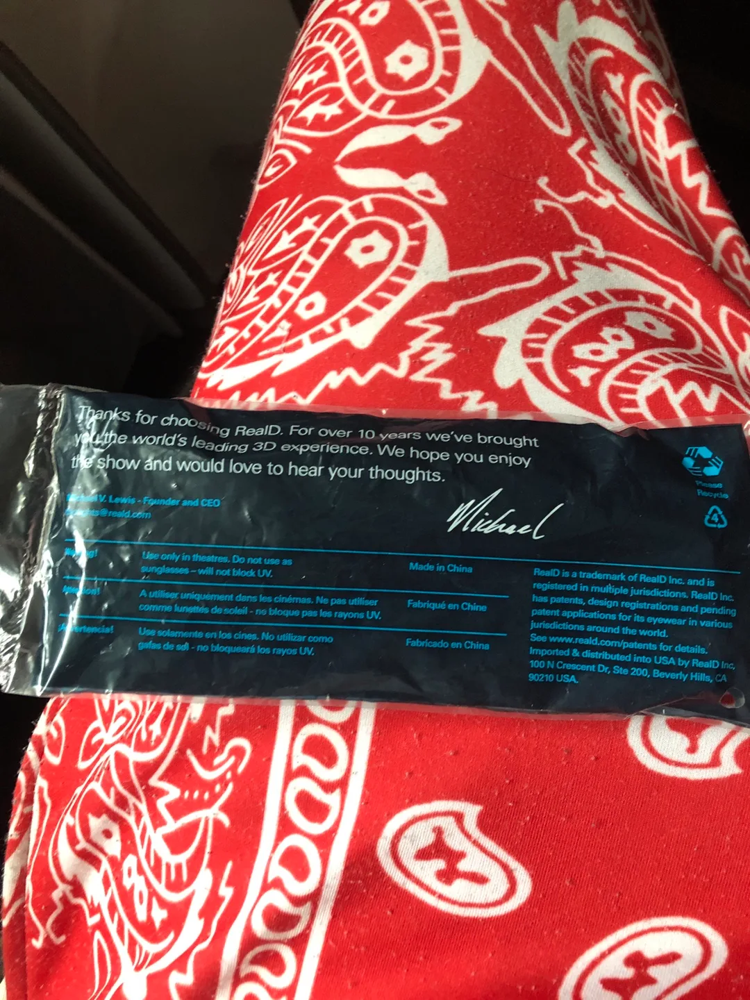 RealD 3D Glasses - New in Package image indicator(2)