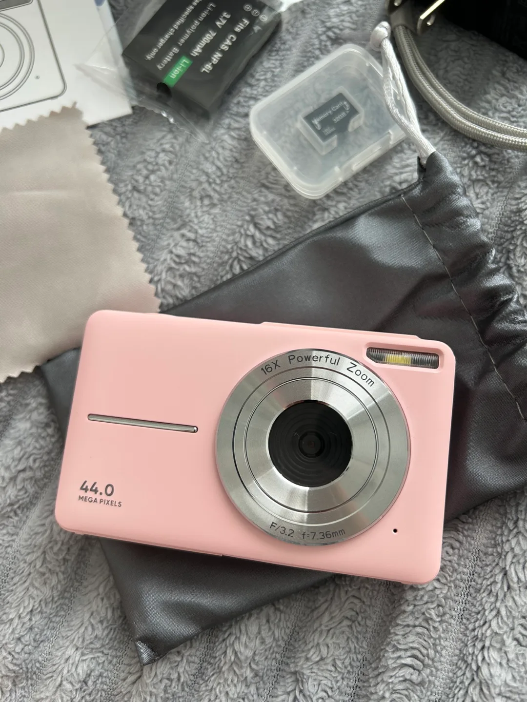 New Camkory Kids Digital Camera - Pink thumbnail