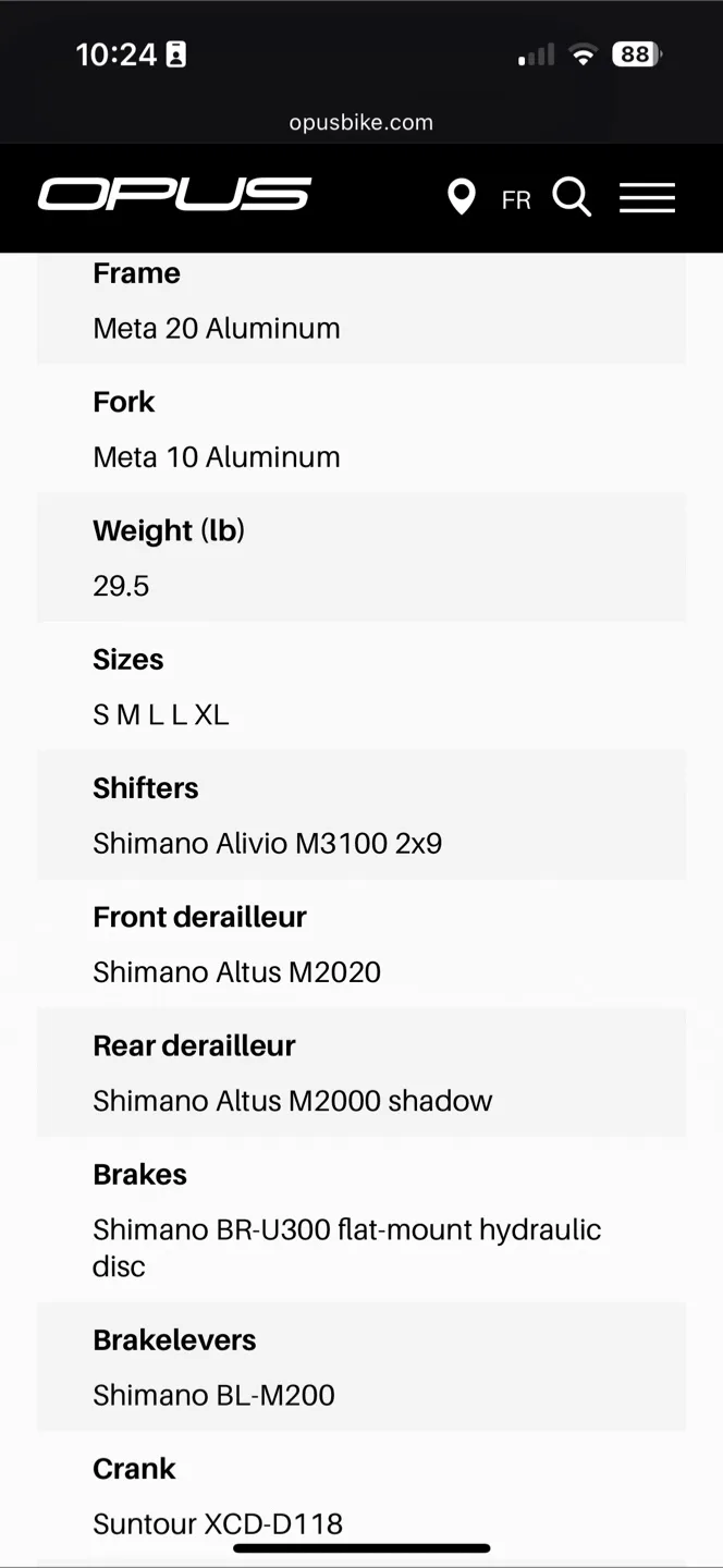 $960 Opus Mode Bike image indicator(7)