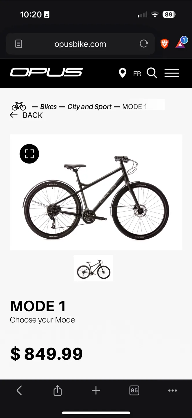 $960 Opus Mode Bike image indicator(10)