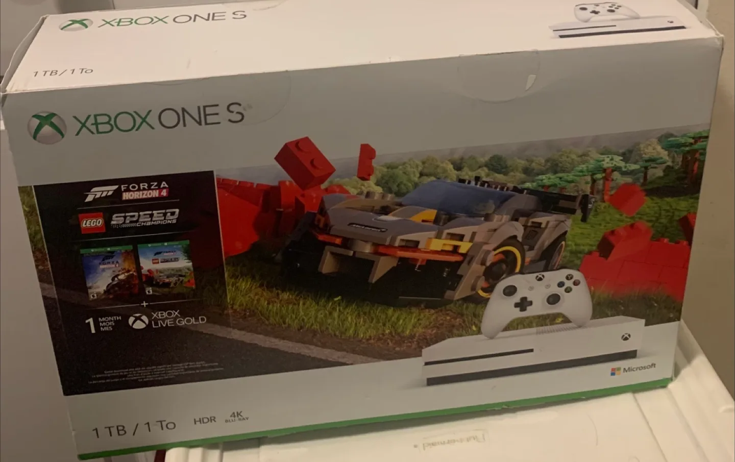 Xbox One S Console Like New Inside Box image indicator(3)