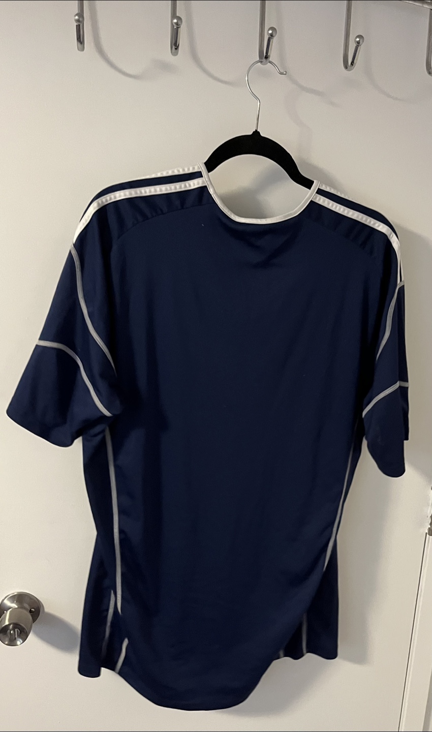 Adidas Navy Blue ClimaLite T-Shirt - photo 2