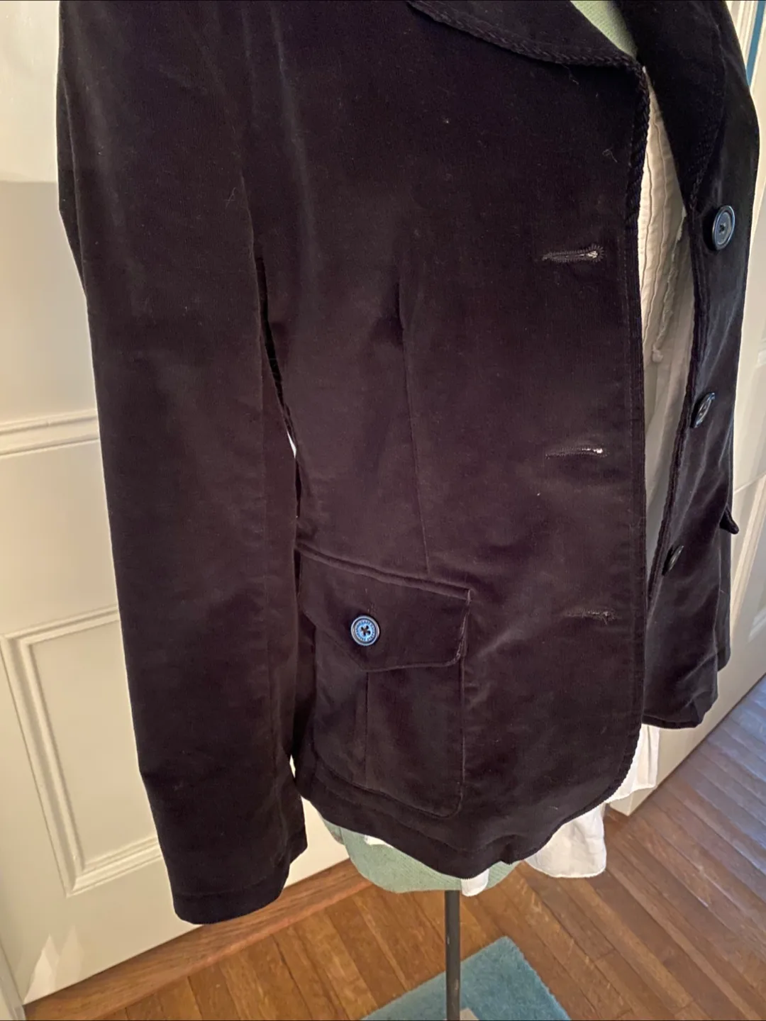 Black Corduroy Blazer image indicator(3)