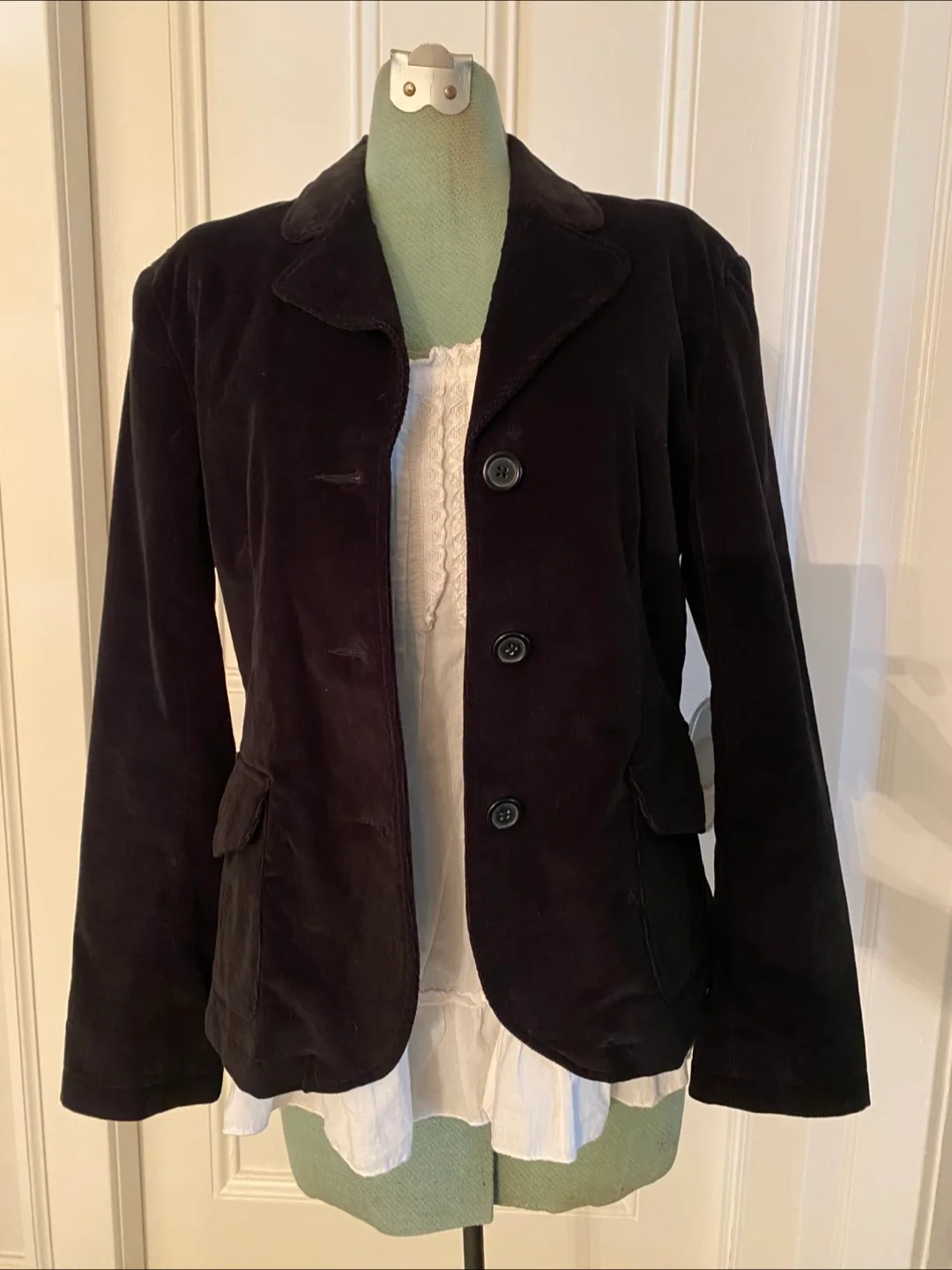 Black Corduroy Blazer thumbnail