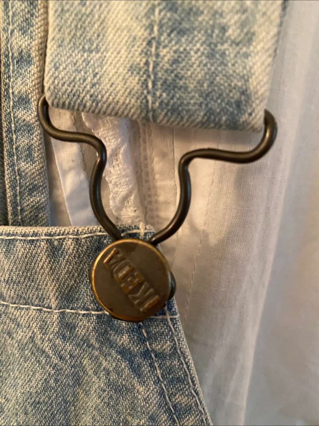 Ikeda 90s Denim Overall Shorts image indicator(3)