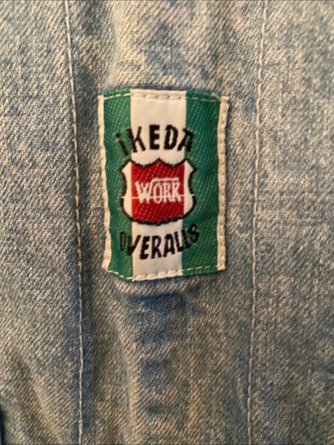 Ikeda 90s Denim Overall Shorts image indicator(2)