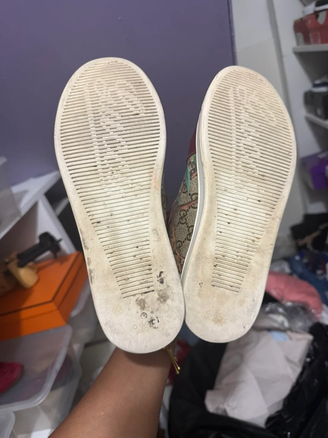 Gucci women high top sneakers image indicator(5)