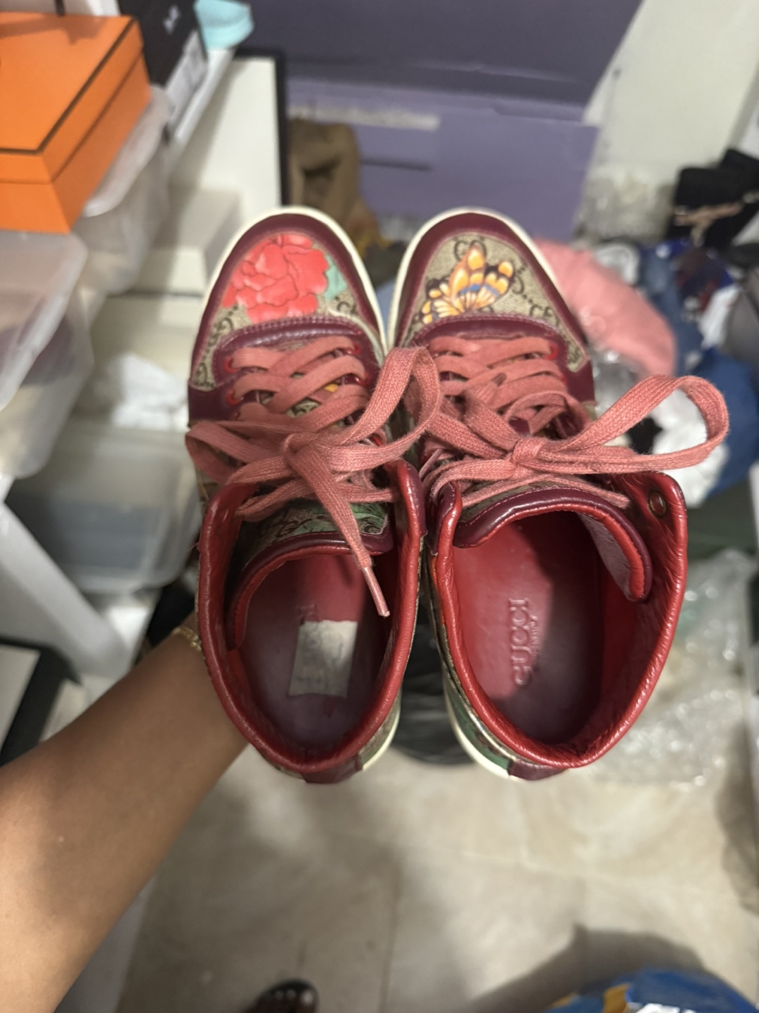 Gucci women high top sneakers - photo 4