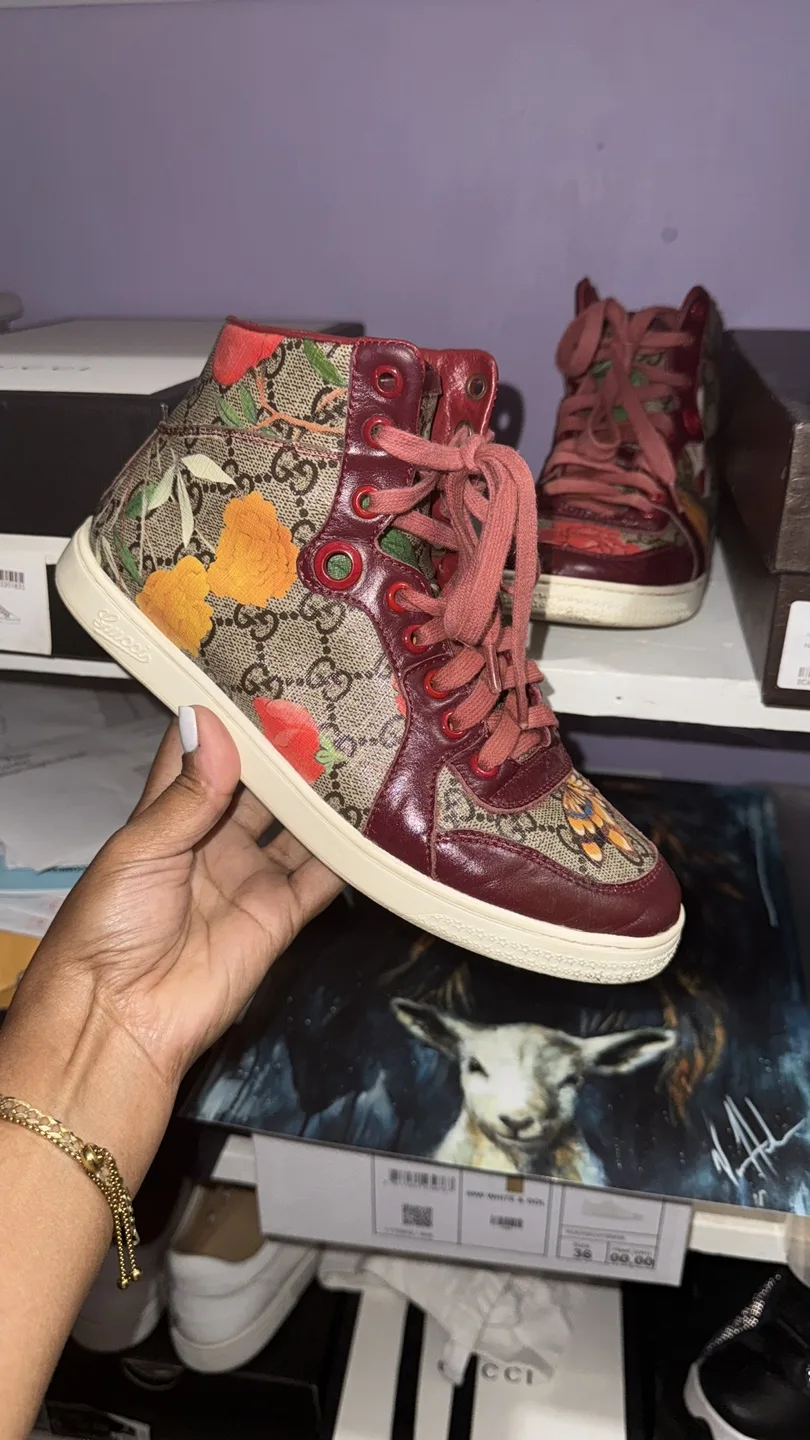 Gucci women high top sneakers image indicator(8)