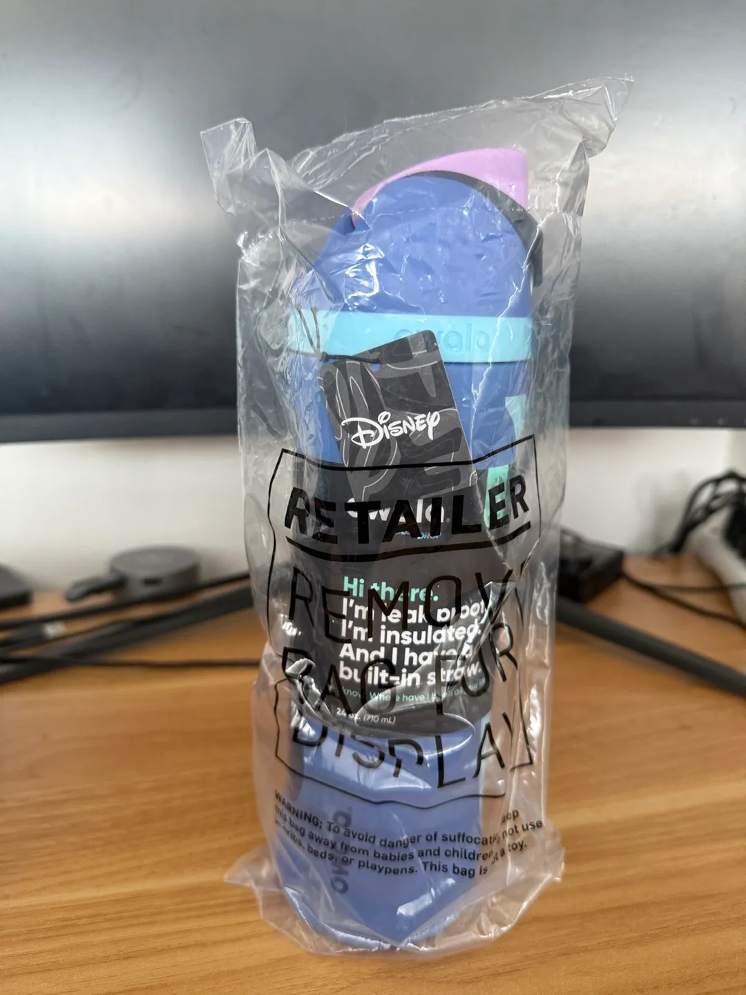 New Disney Owalra 24oz Insulated Water Bottle thumbnail