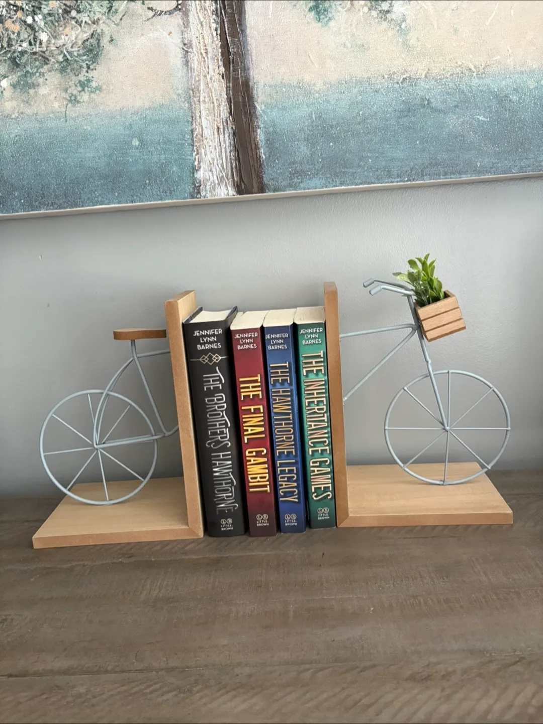 Bicycle Bookends - Cute Home Decor thumbnail