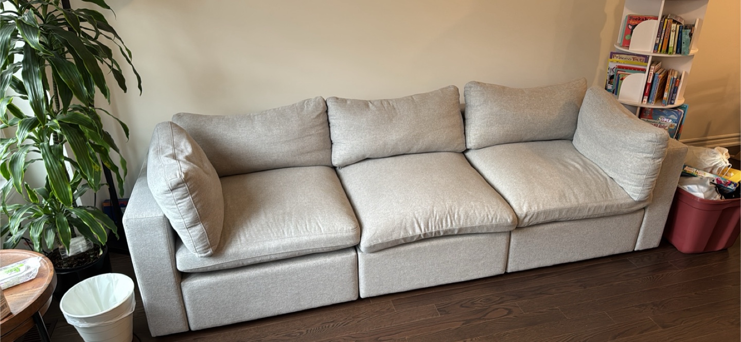 Cozey Ciello 3-seater sofa in Dream Grey - photo 2