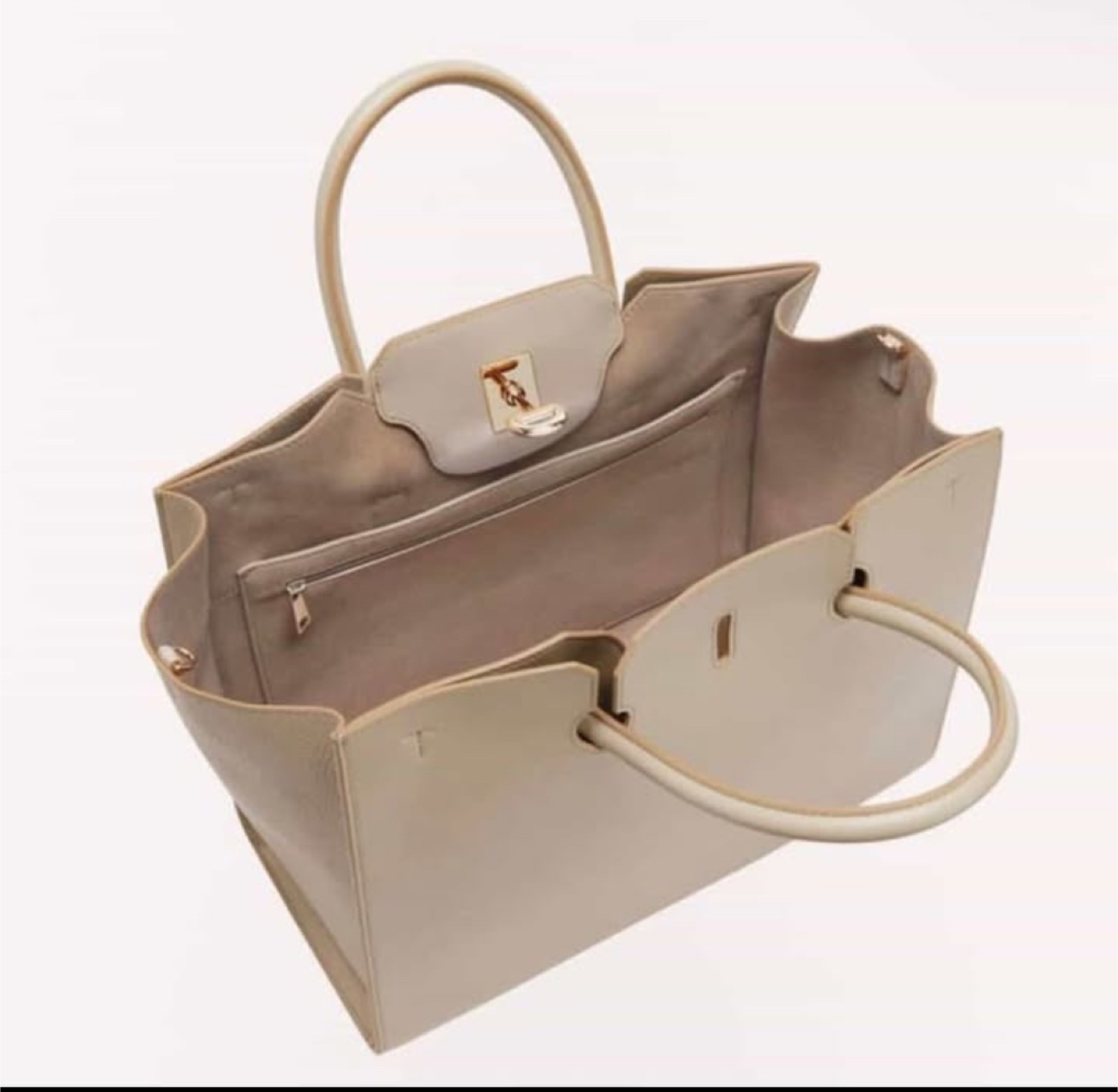 Furla Tote Bag - Light Beige - photo 3