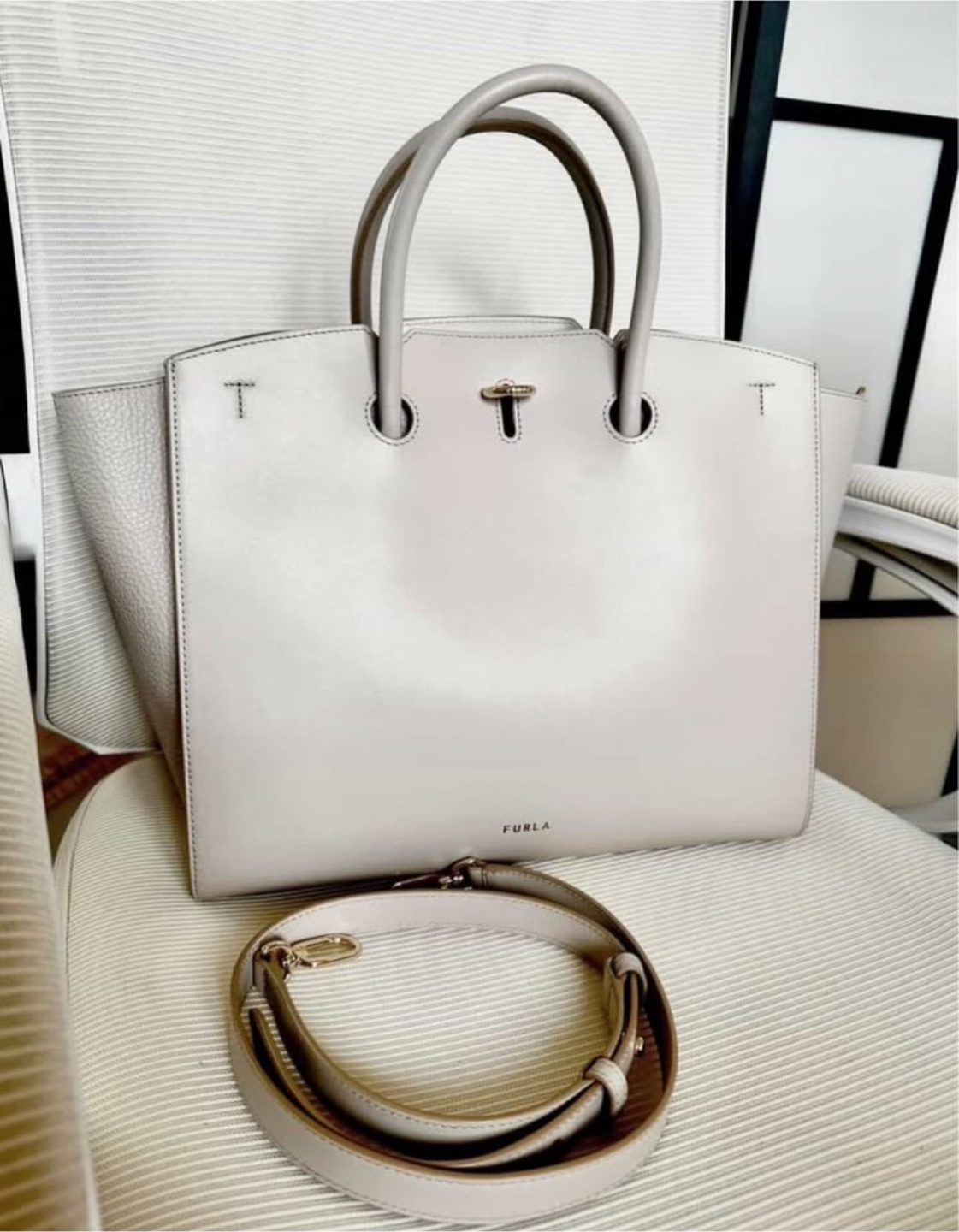 Furla Tote Bag - Light Beige - photo 2