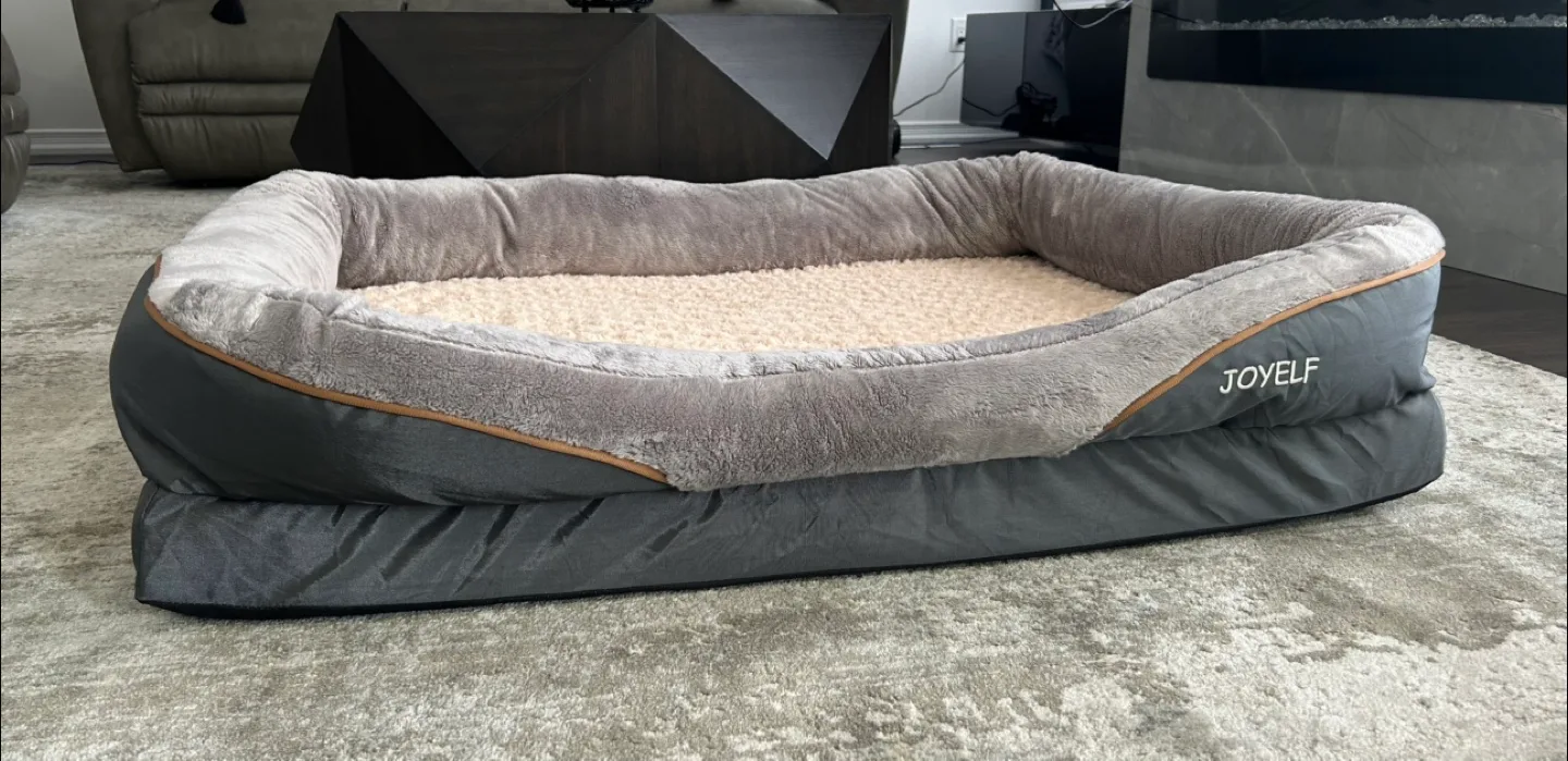 JOYELF Large Memory Foam Dog Bed image indicator(4)