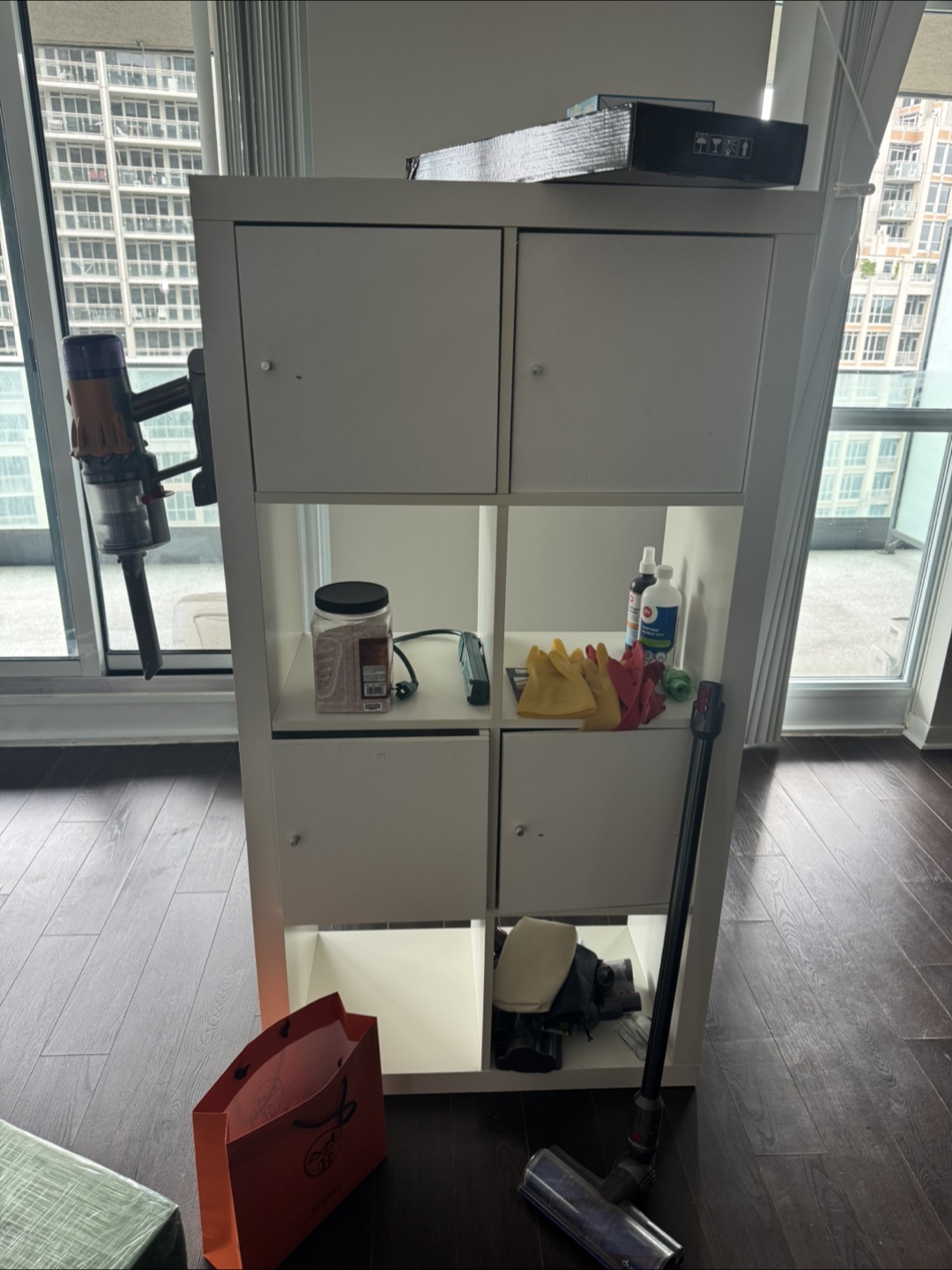 IKEA Kallax White Shelving Unit - photo 2