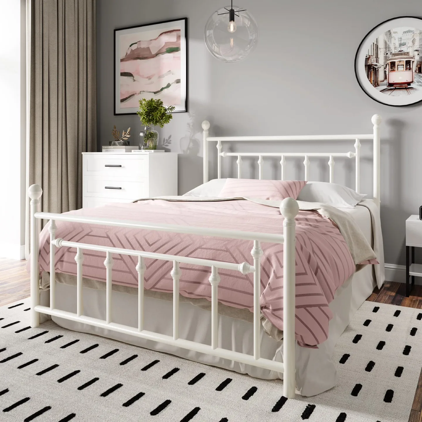 HOOMIC Full Size Metal Platform Bed Frame thumbnail