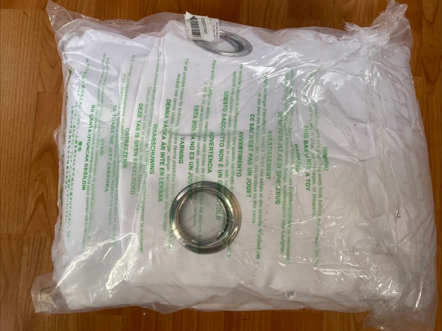 2 Pcs NICETOWN White Blackout Curtain 70" x 95" image indicator(2)