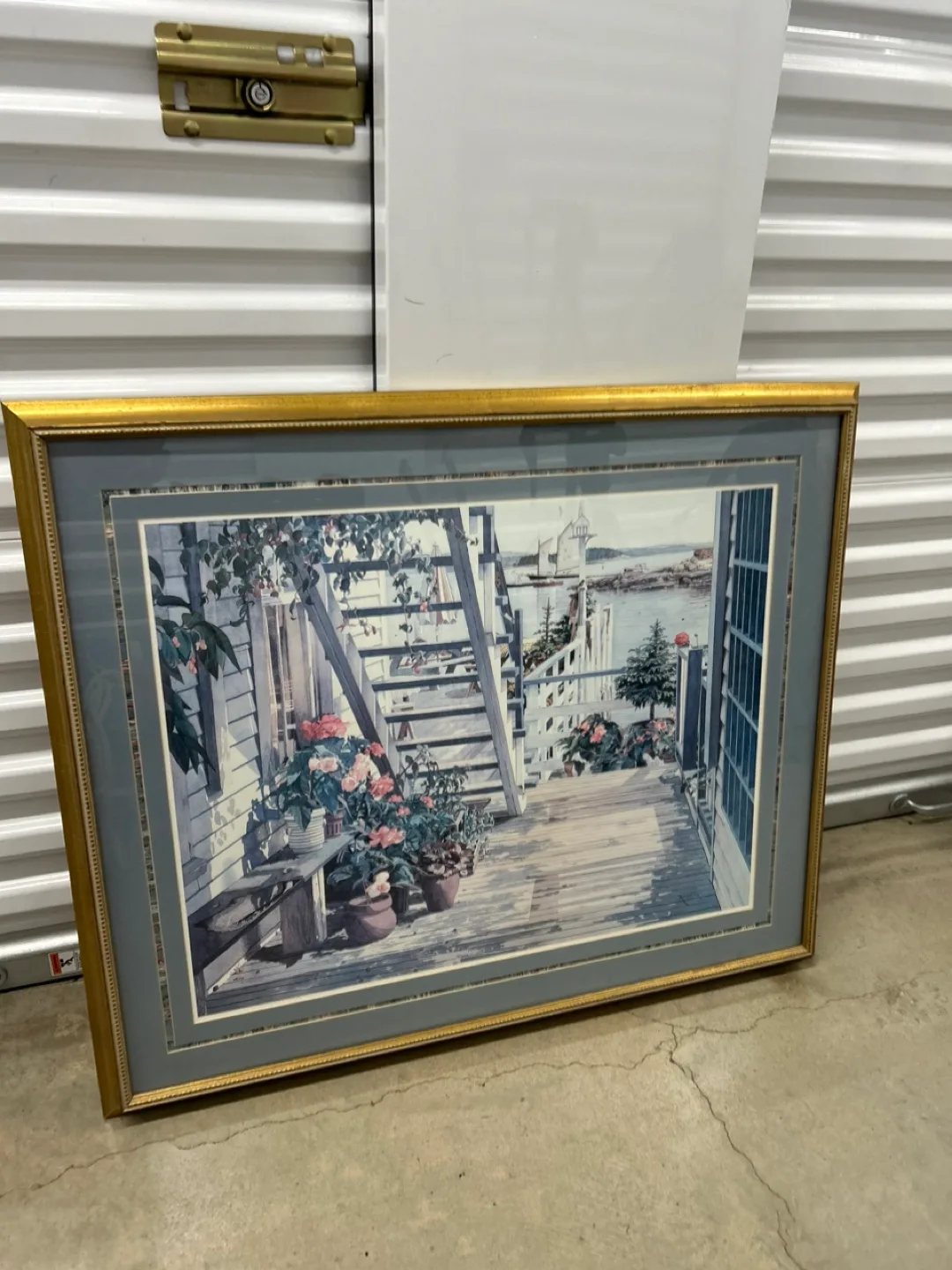 Framed Coastal Print by The Gallery thumbnail