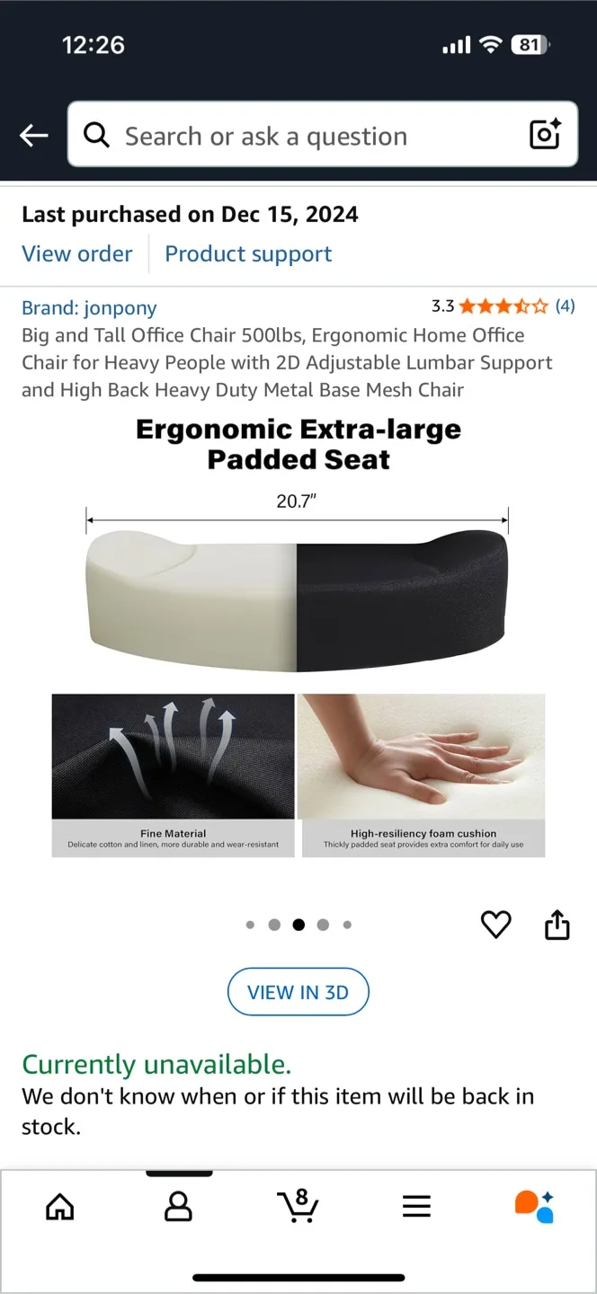 Jonpony Ergonomic Office Chair image indicator(2)