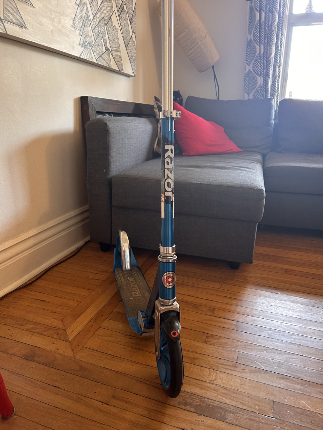 Razor A5 Lux Kick Scooter - Blue