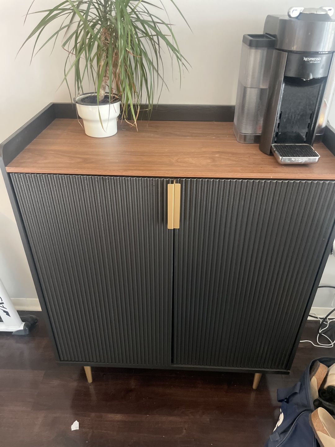Coffee and Bar Cabinet with fluted front - photo 3