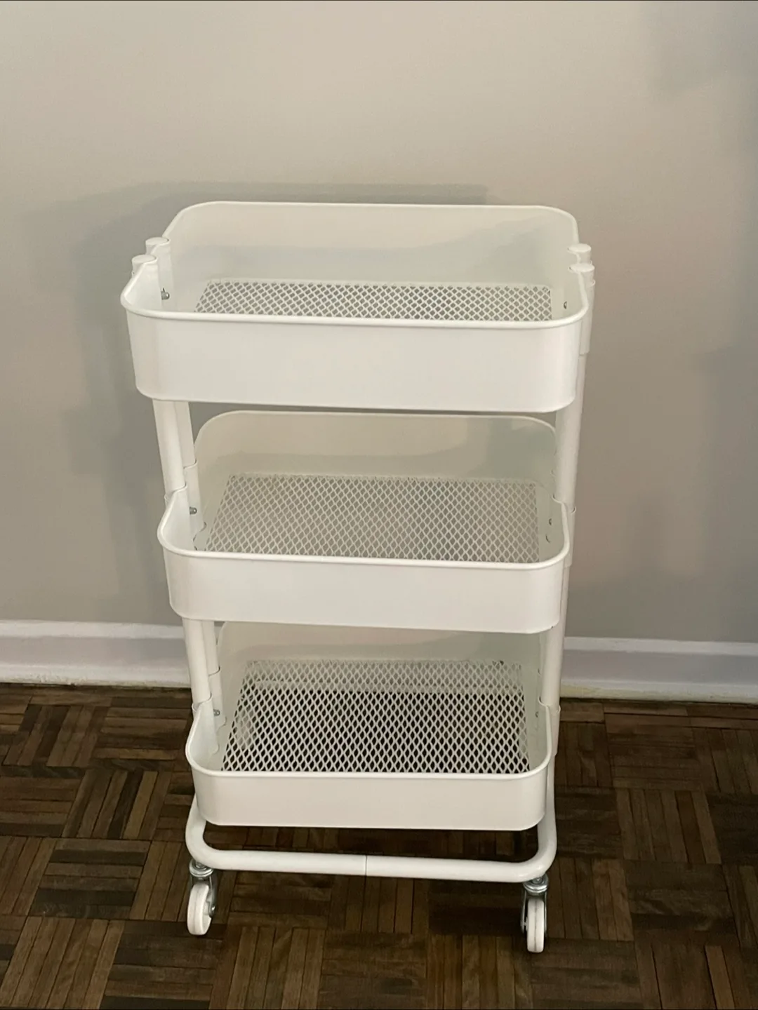 IKEA RÅSHULT White Rolling Cart image indicator(2)