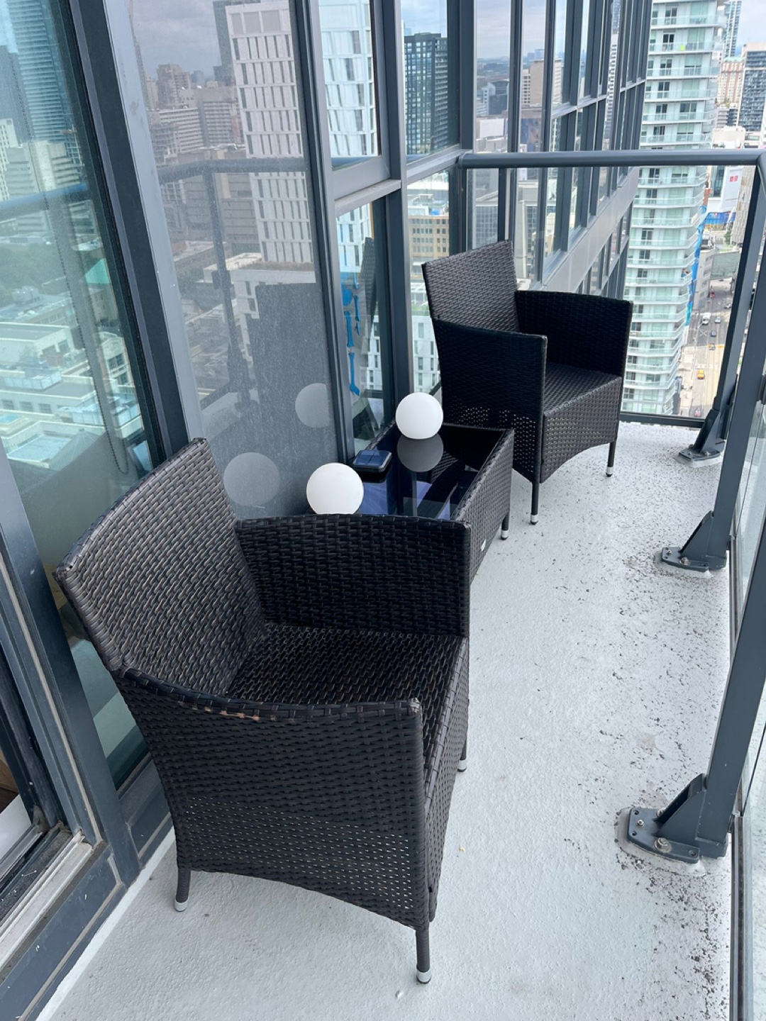 Wicker Patio Set - Loveseat and Chairs