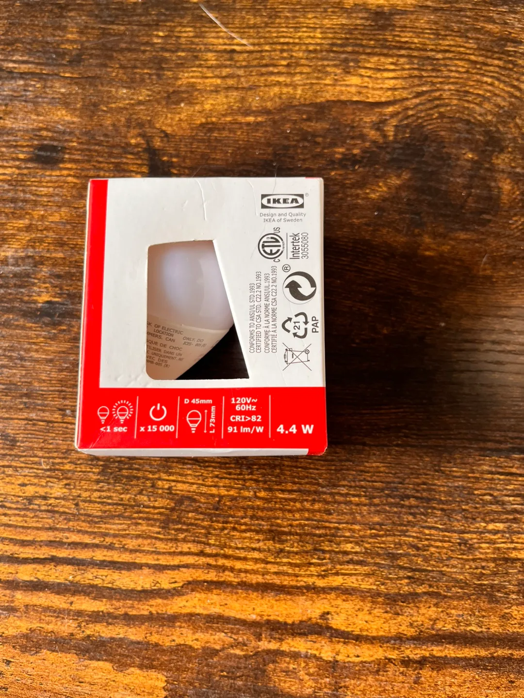 IKEA 4.4W Light Bulb thumbnail