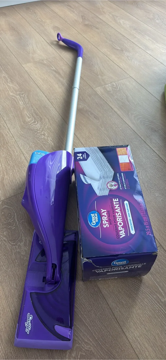 Swiffer Mop + Great Value Refills thumbnail