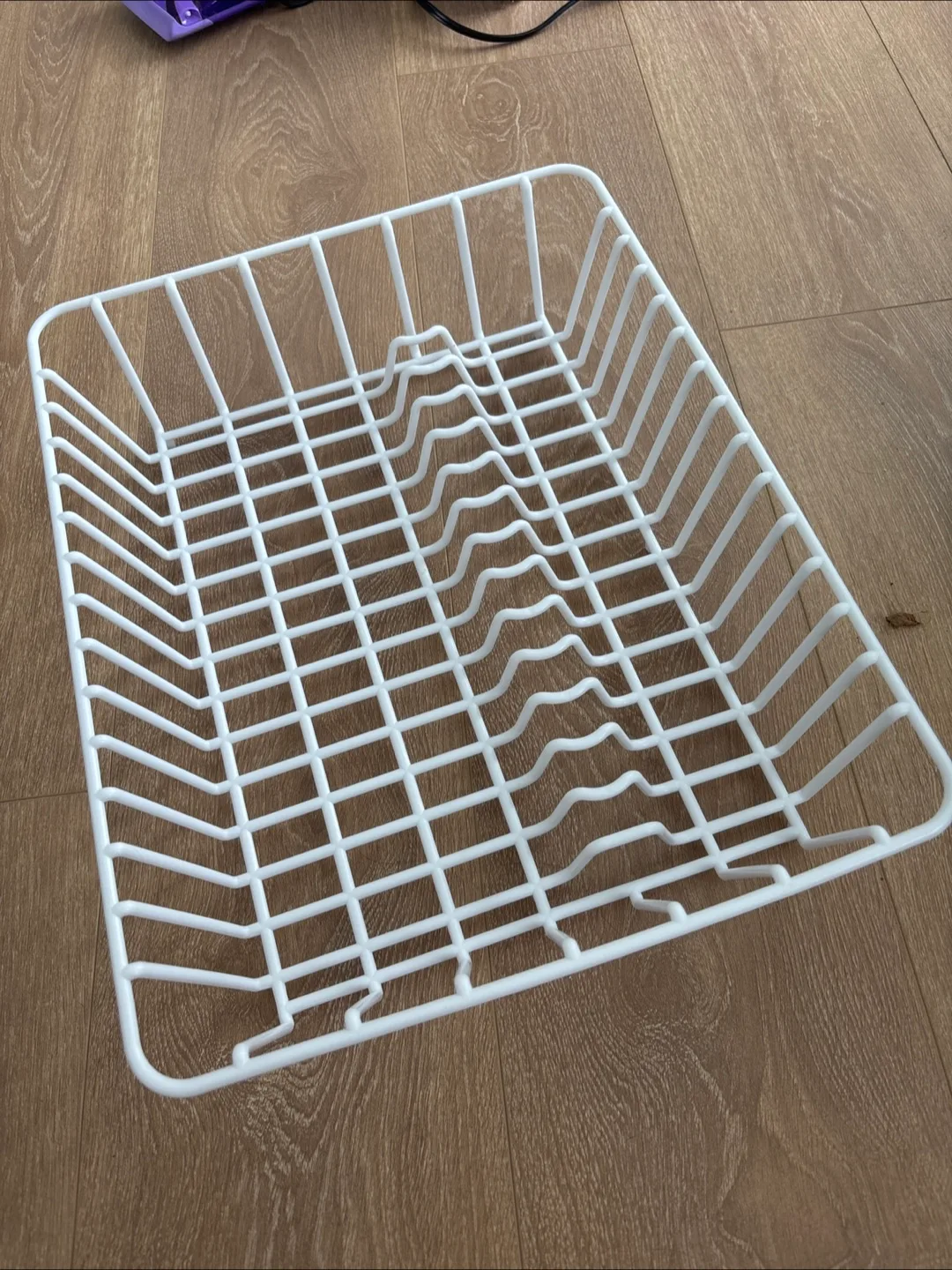 White Wire Dish Rack thumbnail