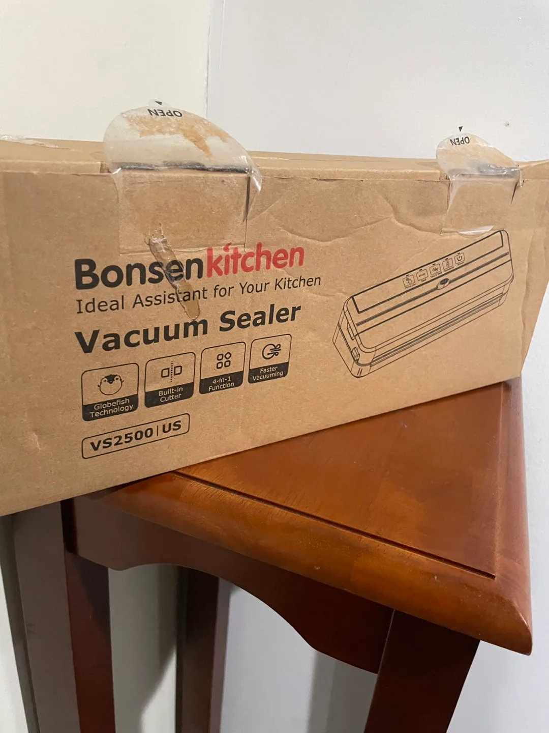 Bonsenkitchen VS2500US Vacuum Sealer w/ Bags thumbnail