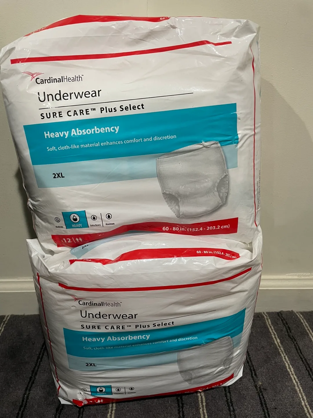 Cardinal Health Sure Care Underwear 2XL thumbnail