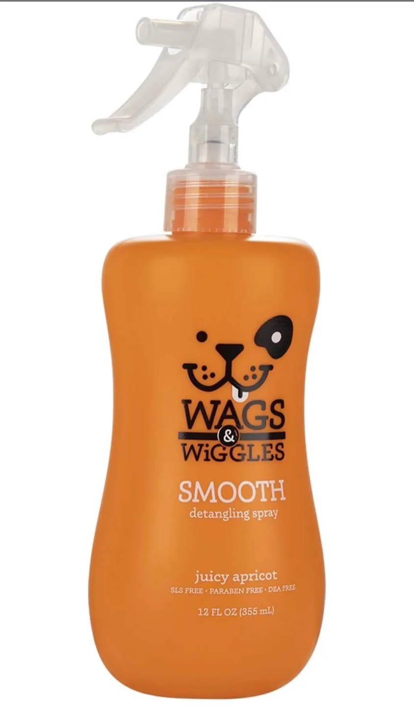 Wags & Wiggles SMOOTH Detangling Spray - Juicy Apricot thumbnail