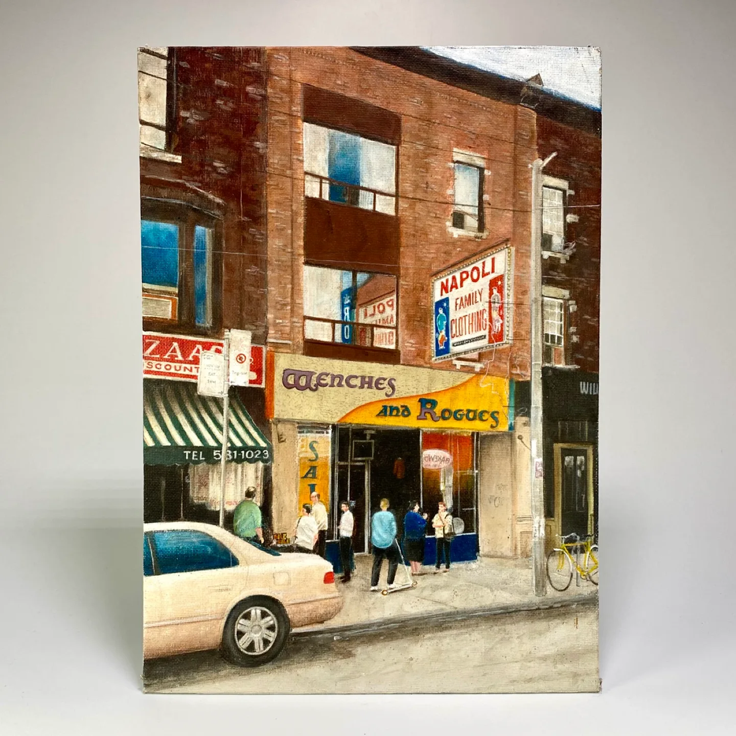 Original Painting of Little Italy thumbnail