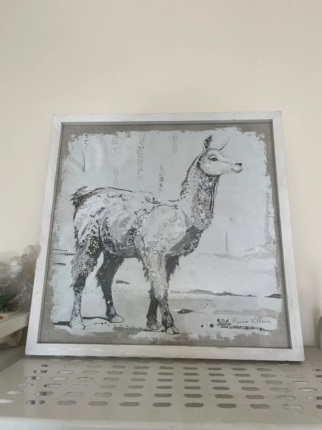 Henrie Villiers Llama Framed Art thumbnail