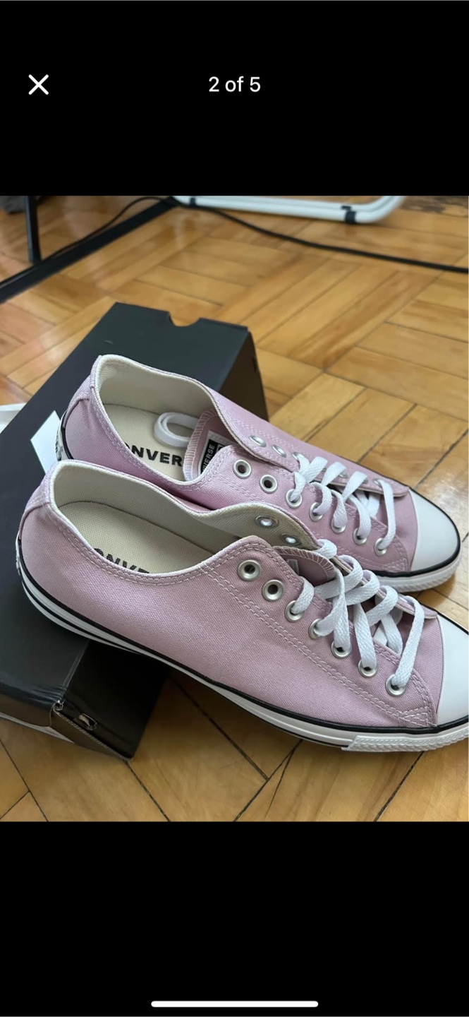 Converse CTAS OX Phantom Violet, Size 8.5 - photo 2