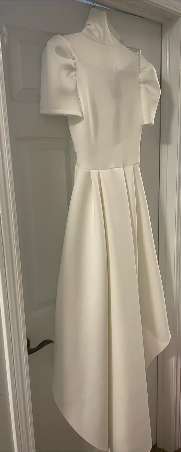 NEW! Fashion Nova White High-Low Dress image indicator(2)