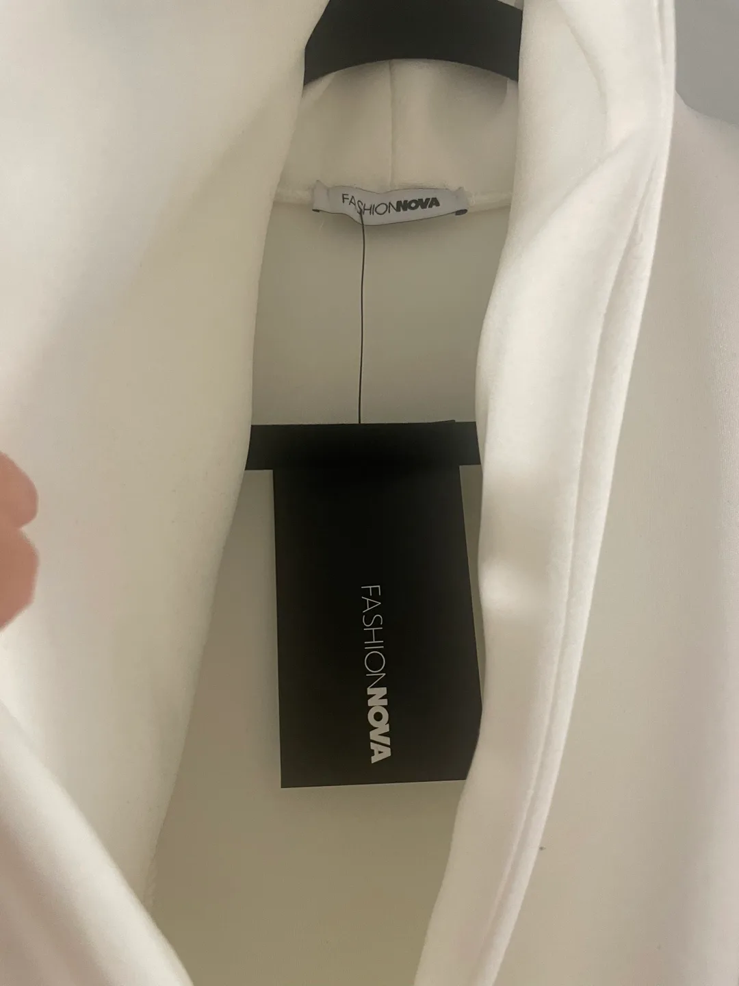 NEW! Fashion Nova White High-Low Dress image indicator(4)