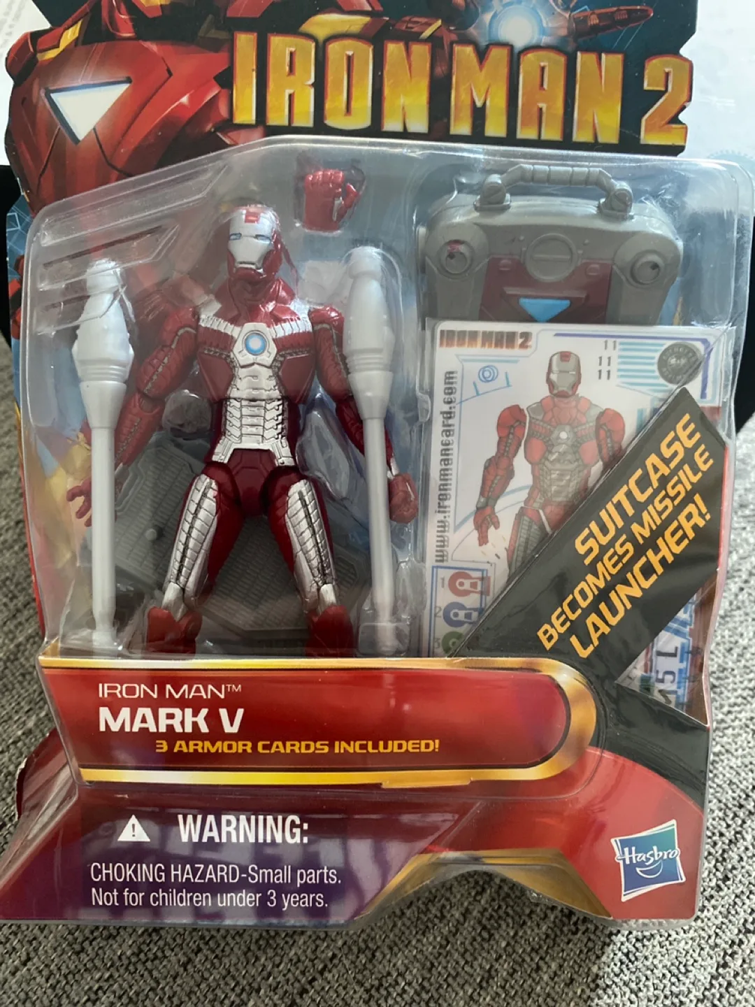 Iron Man 2 Mark V Action Figure - New in Box thumbnail