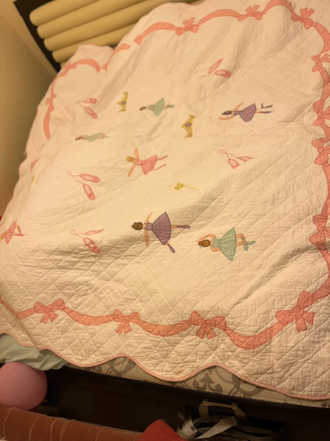 Ballerina Quilt - 86x86 inches thumbnail