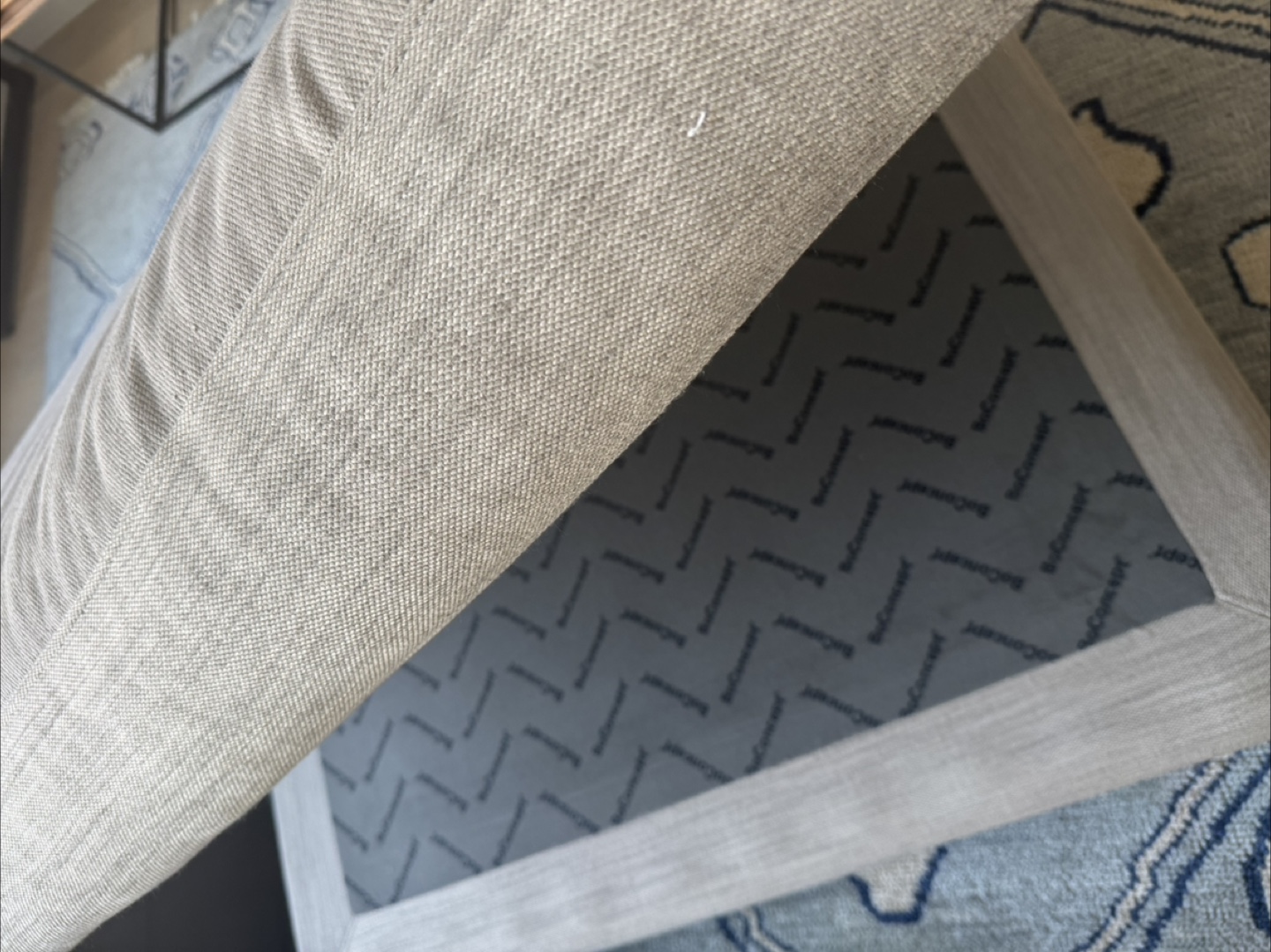 BoConcept Square Ottoman - Light Gray - photo 4