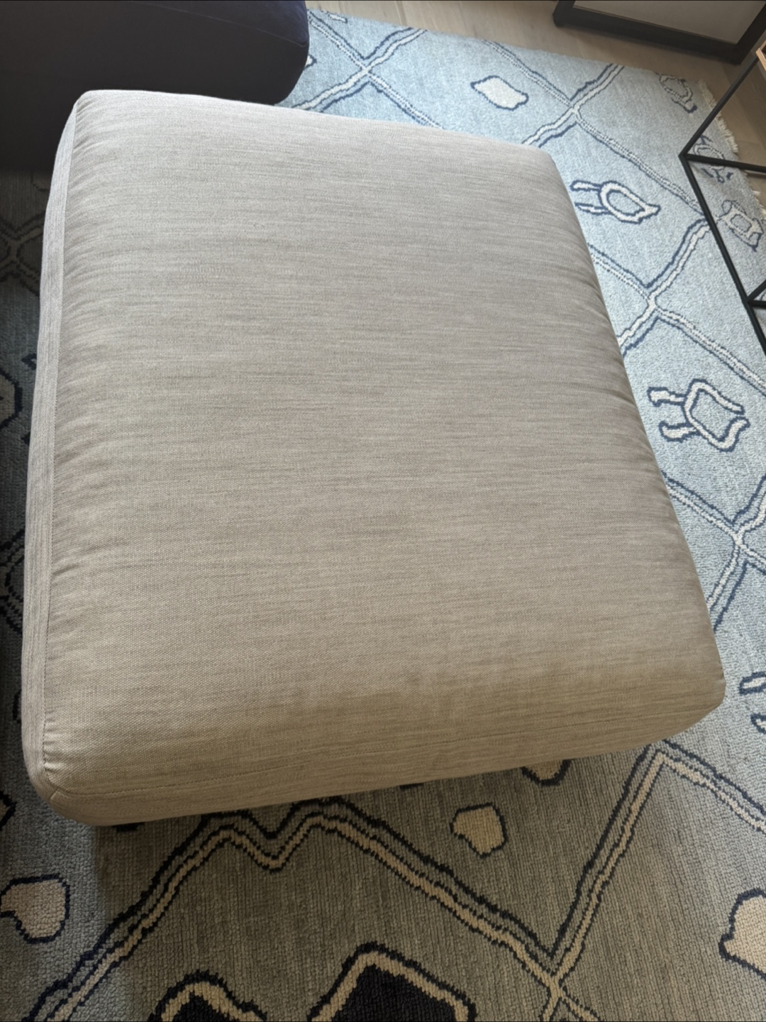 BoConcept Square Ottoman - Light Gray - photo 2