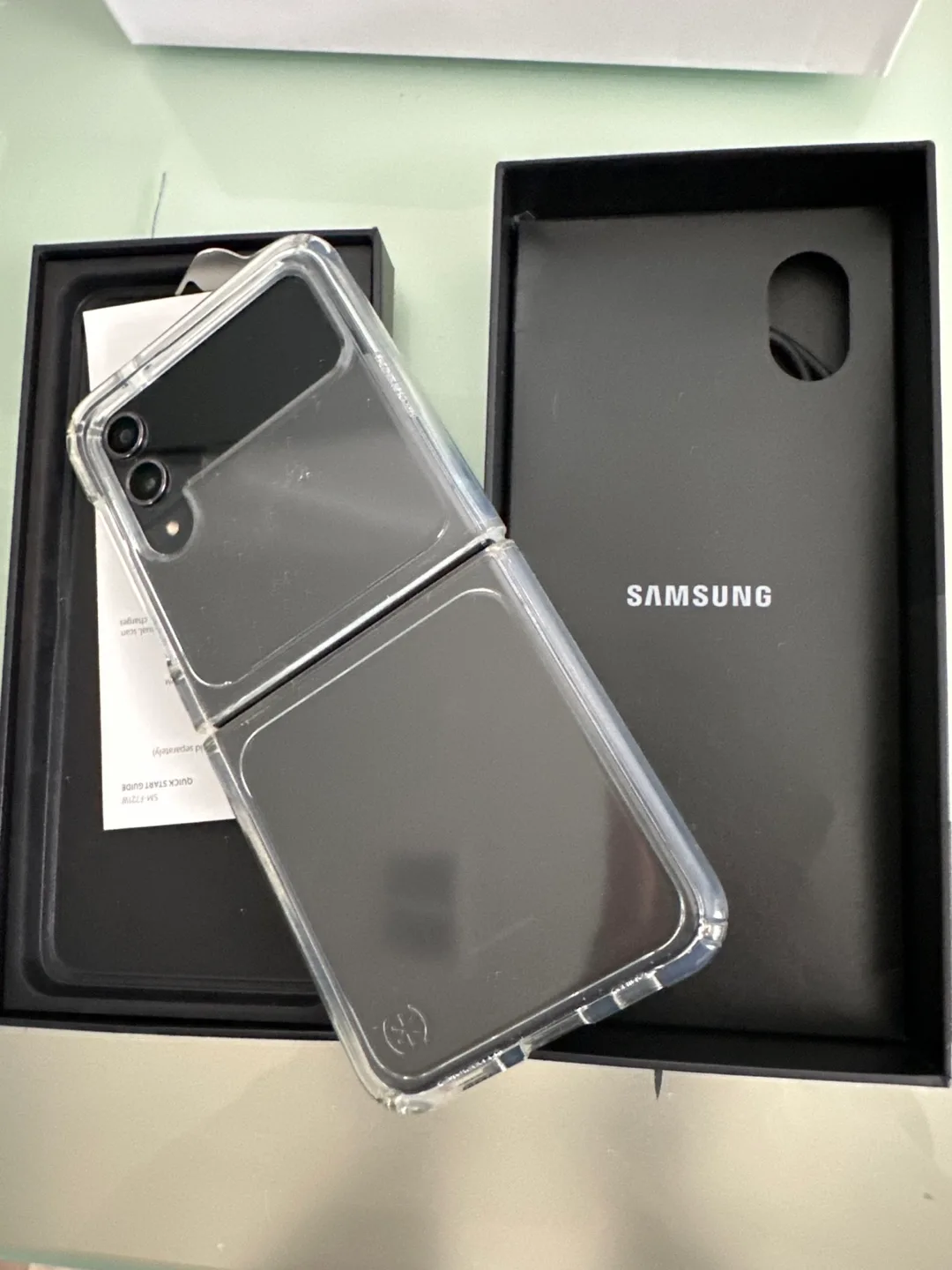 Samsung Galaxy Z Flip 3 5G, Black, with Case image indicator(2)