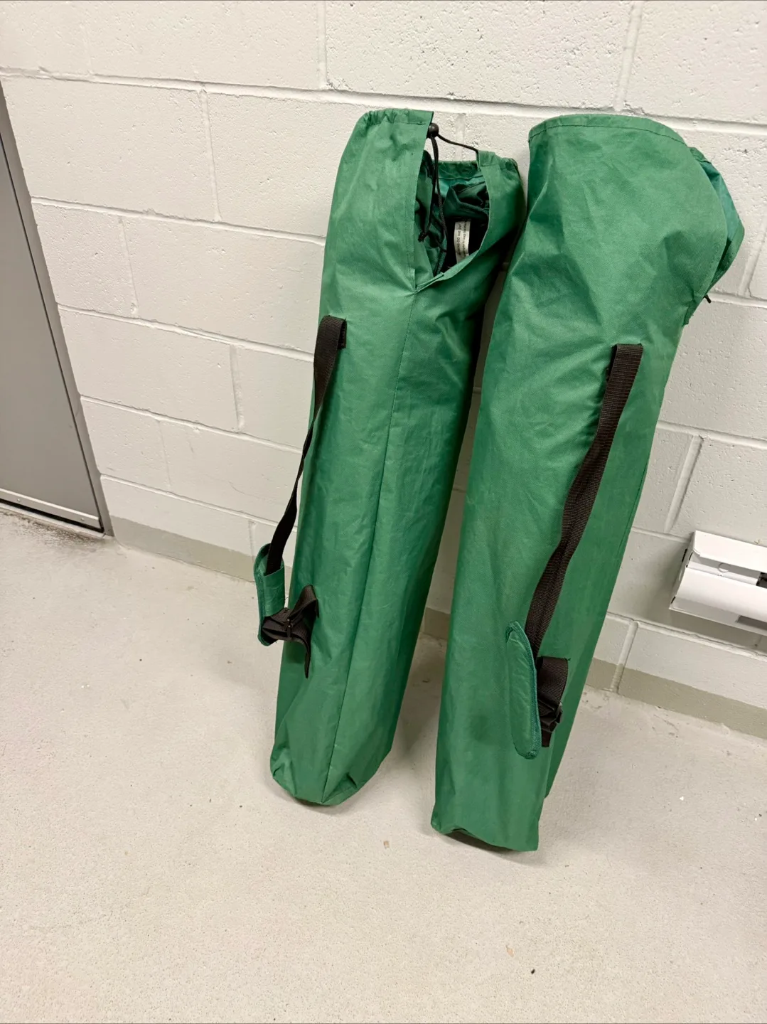 Two Camping Chairs - Green/Beige image indicator(2)