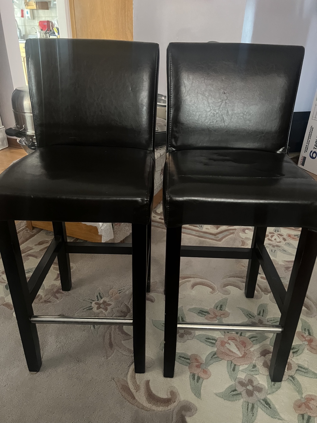 Set of 2 Bar Stools