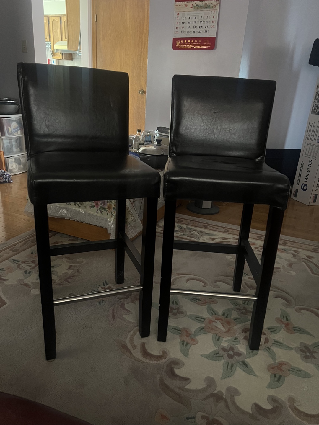 Set of 2 Bar Stools - photo 2