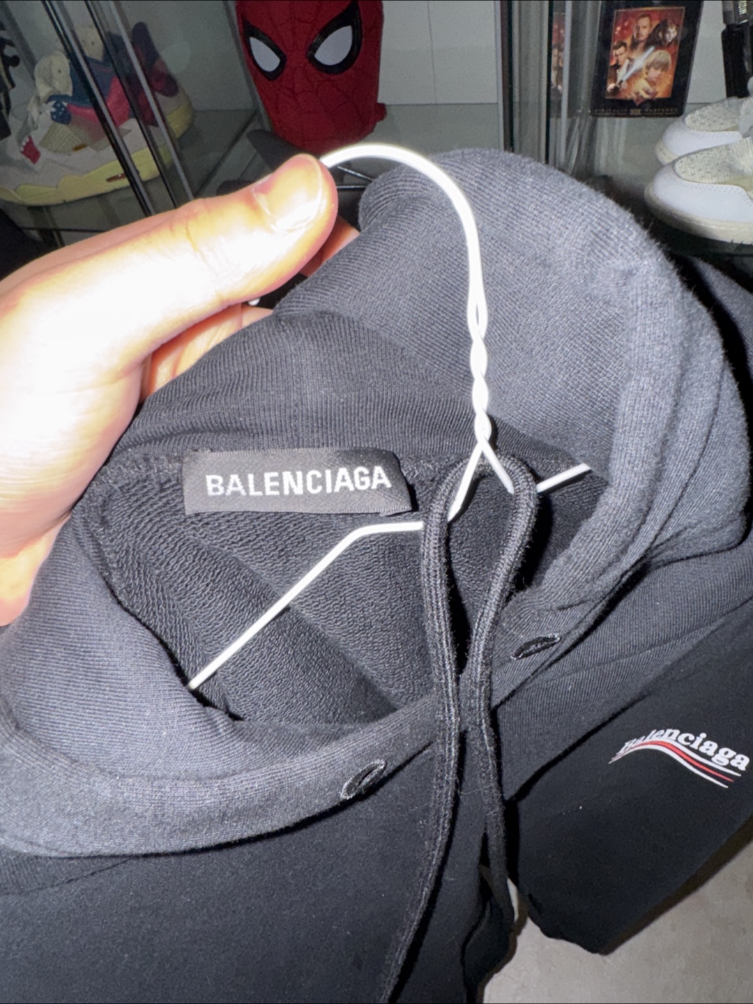 Balenciaga Black Hoodie - photo 3